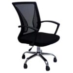 Cadeira de Escritório Prizi Lung – Preta - Lar Sereno