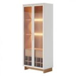 Cristaleira Lar Sereno ,Guanabara Com 2 Portas E 1 Gaveta - Lar Sereno