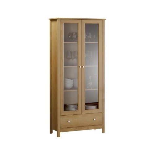 Cristaleira 2 Portas 1 Gaveta Diamond Lar Sereno - Lar Sereno