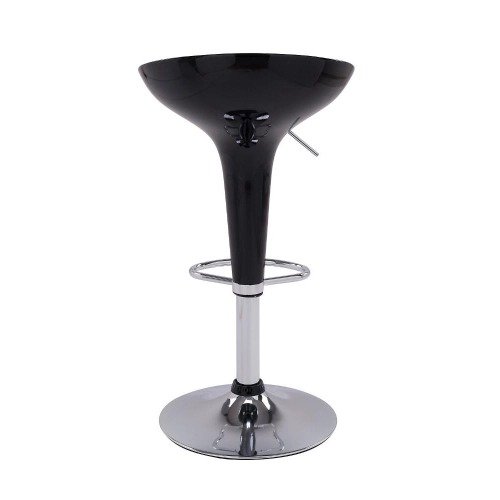 Banqueta Bar Tulipa Preto - Lar Sereno