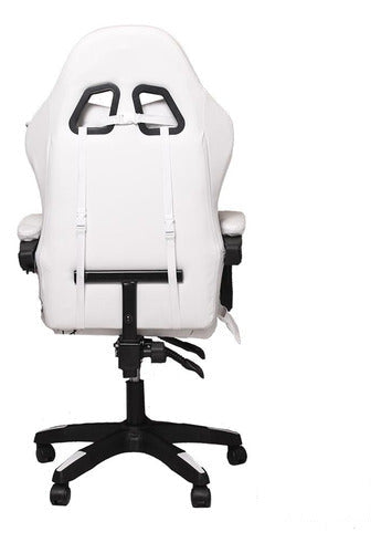 Cadeira Gamer Fox Racer Nordic Branca B98 - Lar Sereno