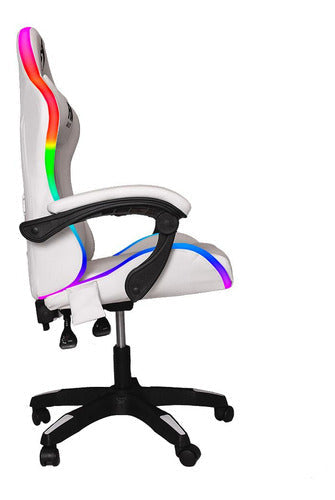 Cadeira Gamer Fox Racer Nordic Branca B98 - Lar Sereno