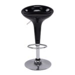 Banqueta Bar Tulipa Preto - Lar Sereno