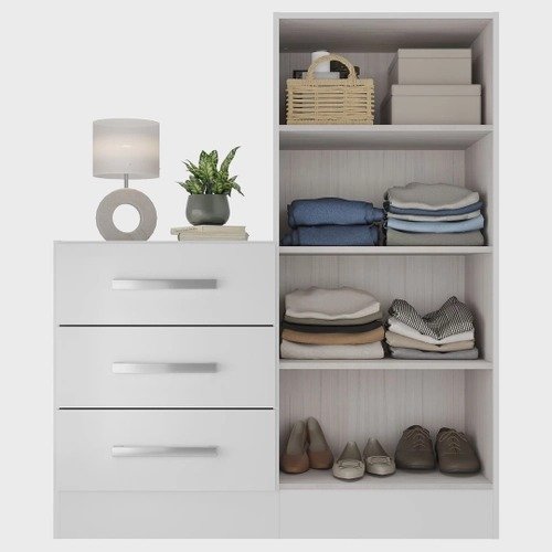 Cômoda 2 Portas 3 Gavetas Dunas - Lar Sereno