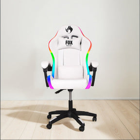 Cadeira Gamer Fox Racer Nordic Branca B98 - Lar Sereno