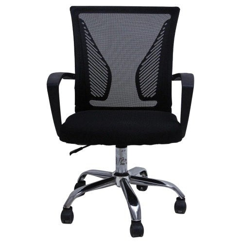 Cadeira de Escritório Prizi Lung – Preta - Lar Sereno