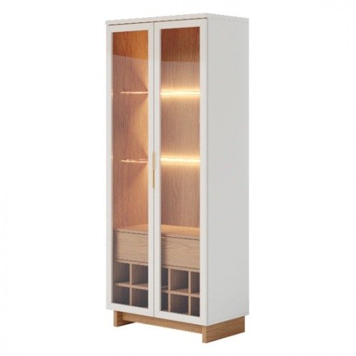 Cristaleira Lar Sereno ,Guanabara Com 2 Portas E 1 Gaveta - Lar Sereno