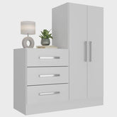 Cômoda 2 Portas 3 Gavetas Dunas - Lar Sereno