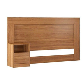 Cabeceira Box Casal London cMesa Branco - Lar Sereno