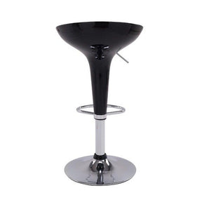 Banqueta Bar Tulipa Preto - Lar Sereno