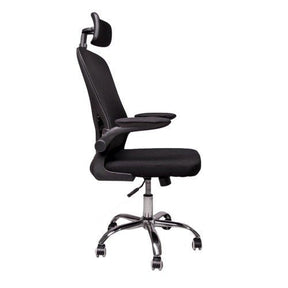 Cadeira De Escritório Efa Working Preta Cor Preto Material Do Estofamento Mesh - Lar Sereno