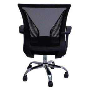 Cadeira de Escritório Prizi Lung – Preta - Lar Sereno