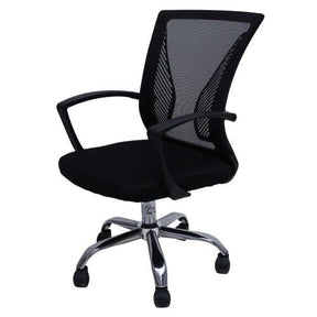 Cadeira de Escritório Prizi Lung – Preta - Lar Sereno