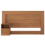 Cabeceira Box Casal London cMesa Branco - Lar Sereno